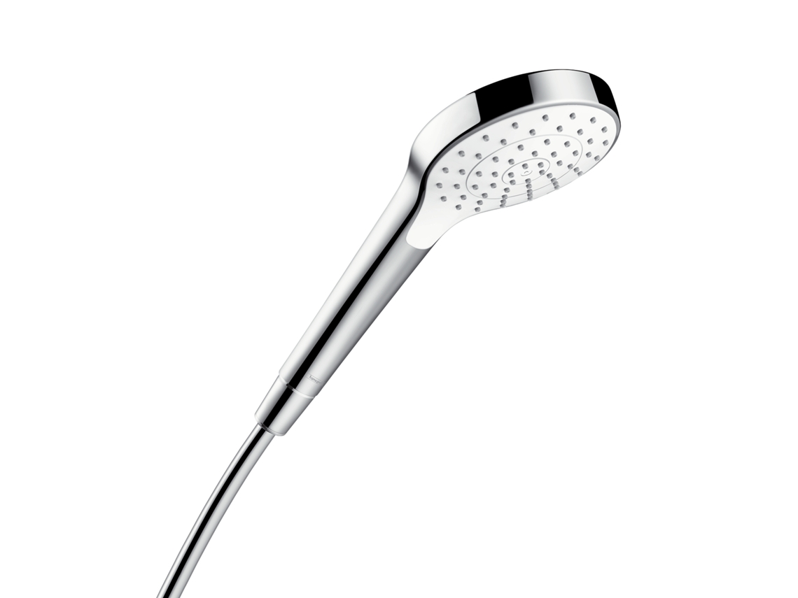 Ducha Manual Hansgrohe Croma Select S 1jet, 26804400, Blanco/cromo