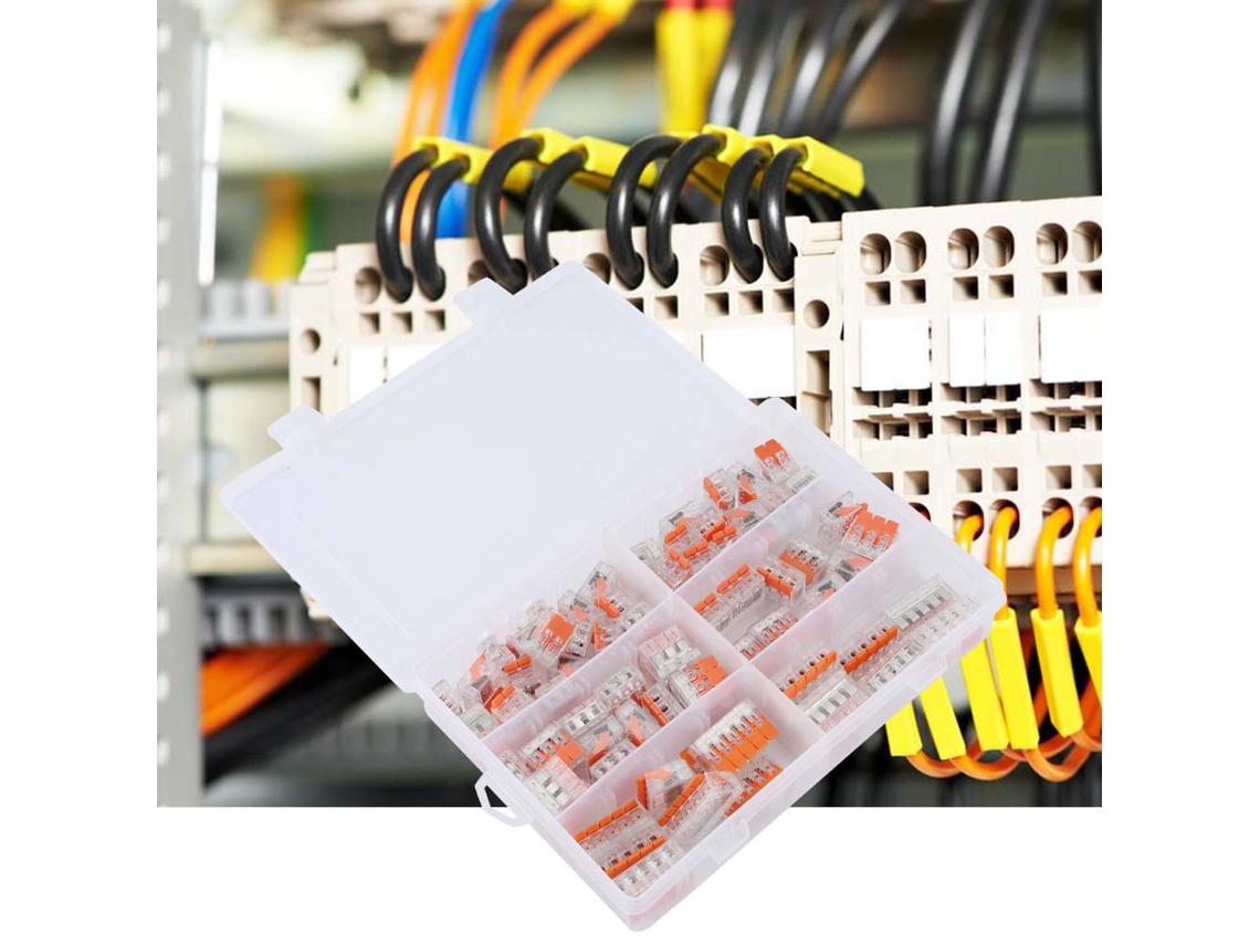 2026-as-75pcs Bloque Terminal De Resorte Pct-412/413/415 Conector Rápido Cable Eléctrico 2/3/5 Vías