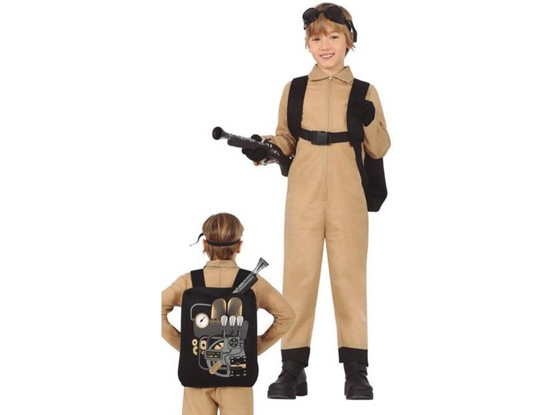Disfraz de Niño GUIRCA Exterminador de espectros (Tam: 5-6 años)