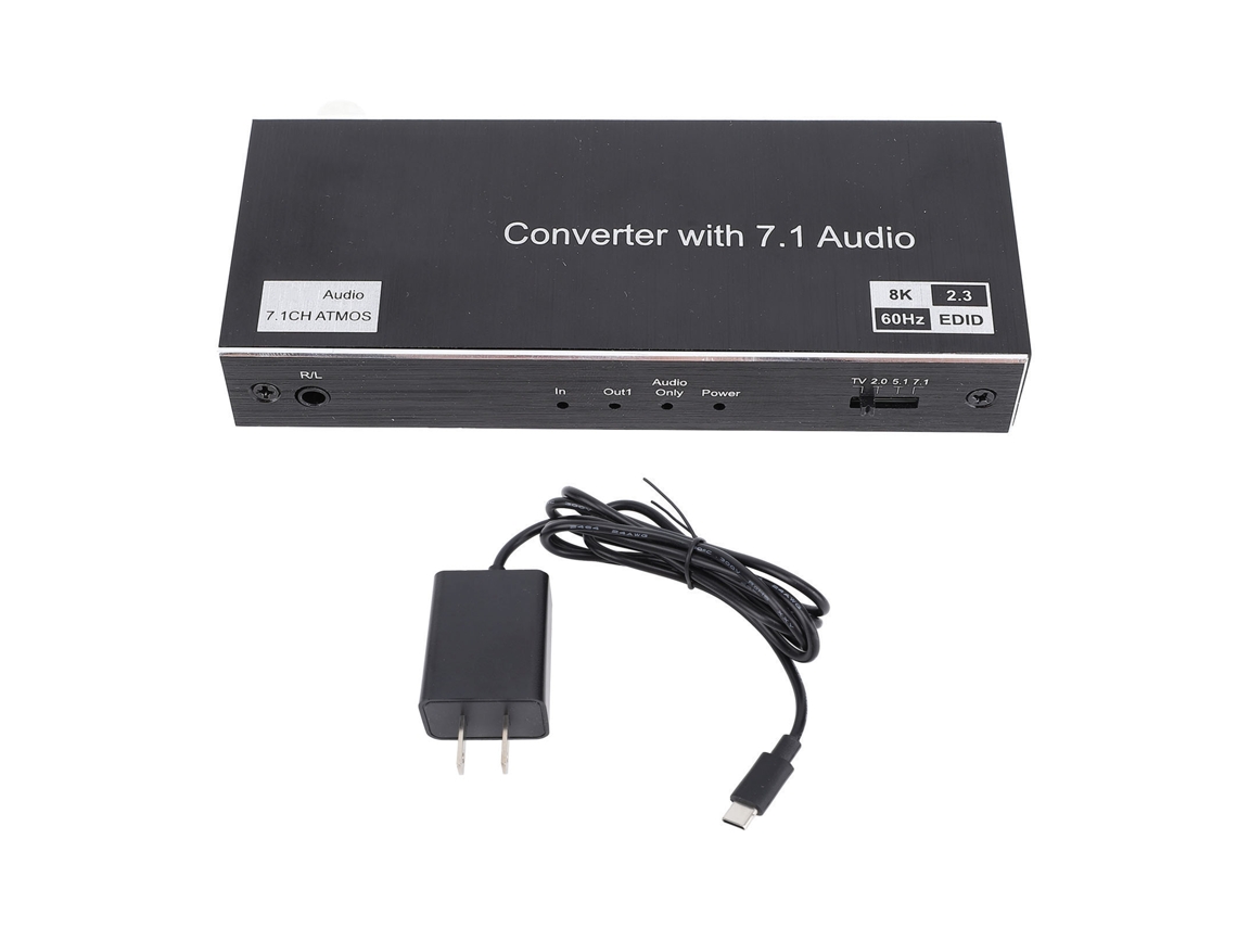 Divisor De Interface De Display 8k 3d Hd 40gbps 1 Em 2 Saídas Para Hdtv Stb Dvd Projetor Plug Us