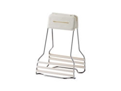 Soporte Para Platos De Acero Inoxidable Resistente Al Calor Con Tiras De Silicona Anti-quemaduras.