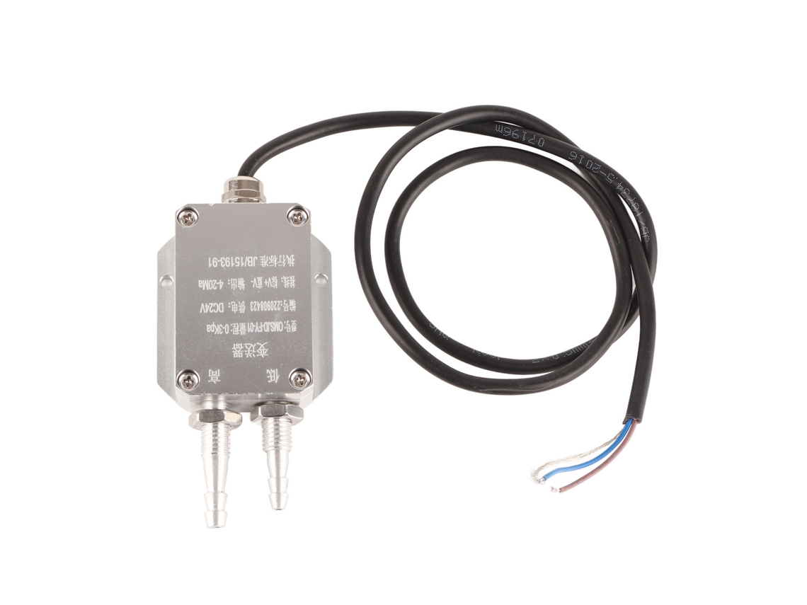 Veloriskku-transmissor De Pressão De Vento 24vdc Sensor Diferencial De Pressão Alta Precisão 0‑3kpa Omsjd‑fy‑01