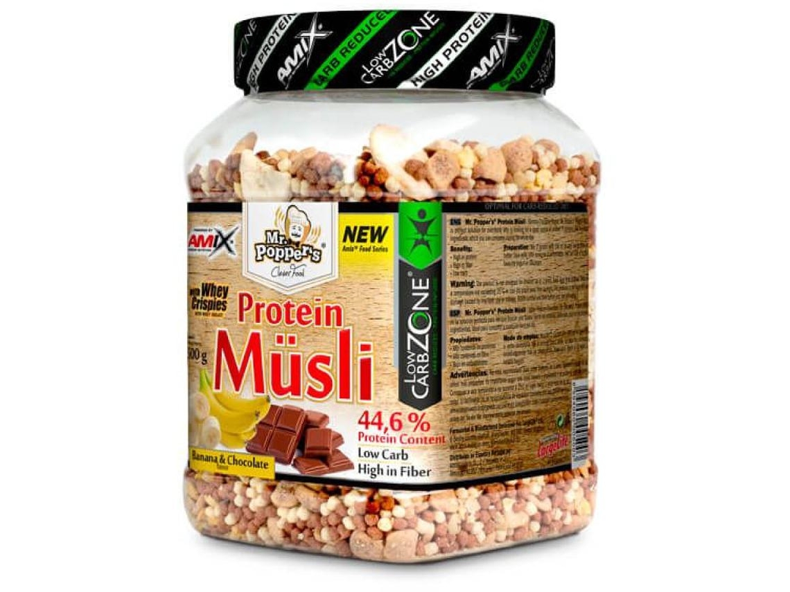 Protein MÃ¼sli 500 Gr PlÃ¡tano - Chocolate