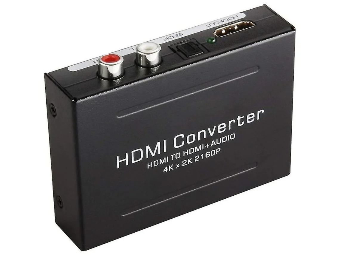 Extractor de audio hdmi 4k x 2k convertidor hdmi a hdmi extractor de audio y video spdif rca optical lr 3d para ps3 xbox hd dvd ps4 sky yizhood