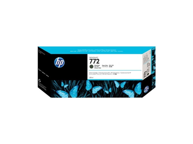 Cartucho de Tinta Original HP 772 de 300 ML CN635A Negro Mate