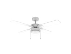 Cecotec Ventilador De Techo Con Luz Energysilence Aero 450 Fullwhite Cecotec