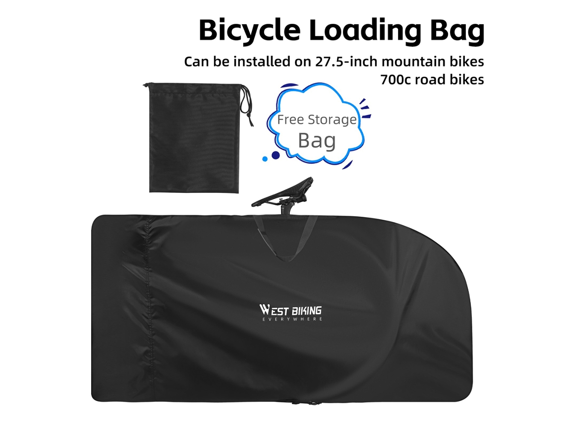 Saco De Viagem Para Bicicleta Leve Protetor De Poeira À Prova De Água Para Bike Mtb 27.5 Polegadas E Road Bike 700c