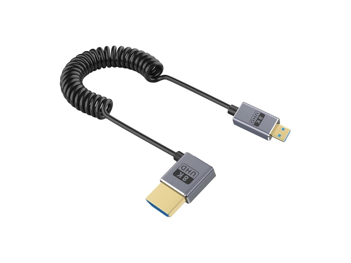 Microcámara Avanzada 8k60hz 48gbps Con Cable 4k120hz Y Soporte Dinámico.