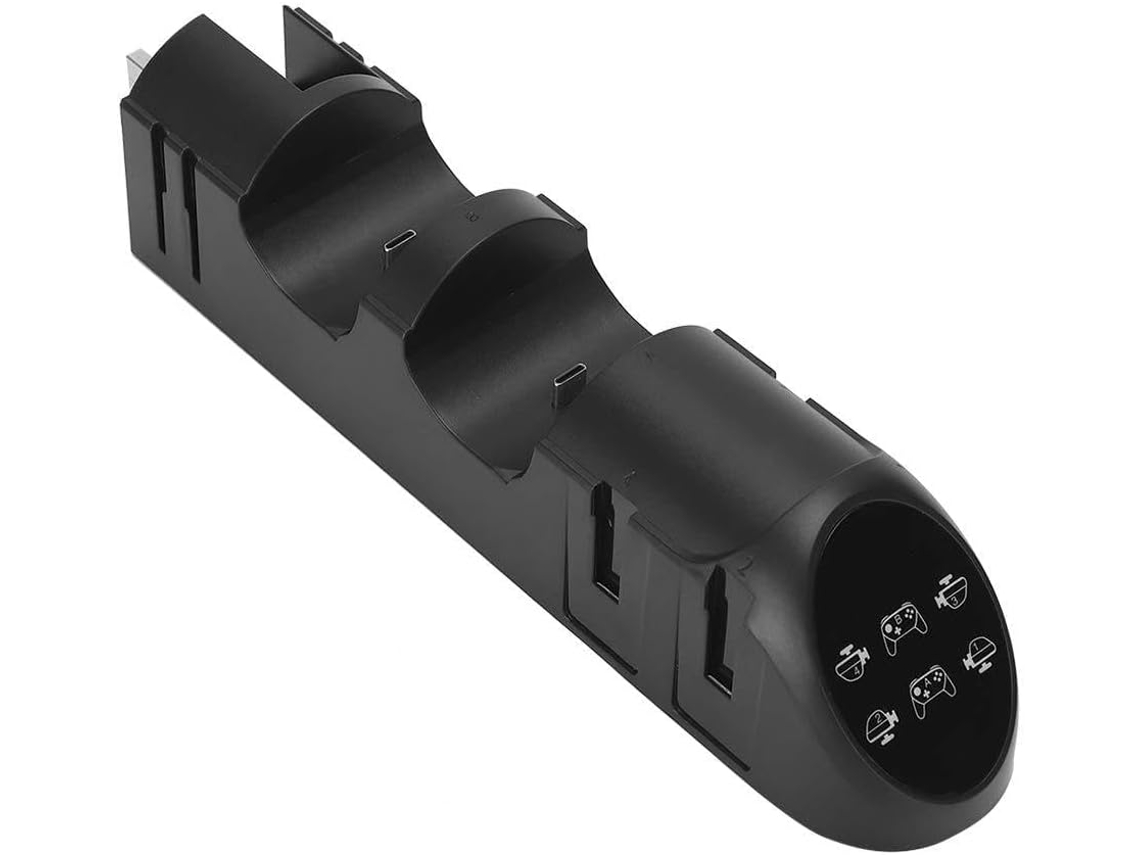 Soporte De Carga Compacto De Abs Para Mandos De Juegos Y Mandos Profesionales Con Enchufe.