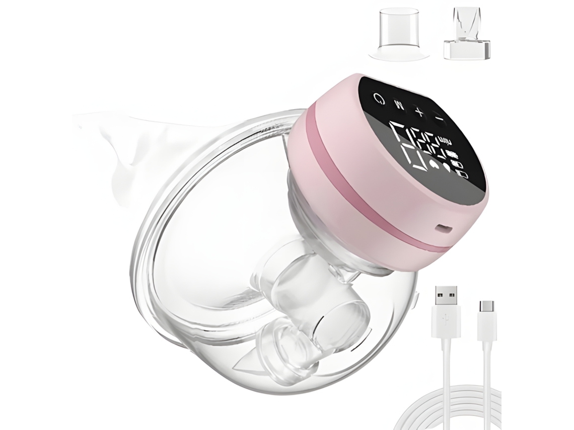Sacaleches Eléctrico Mz-610 Rosa Szsmart