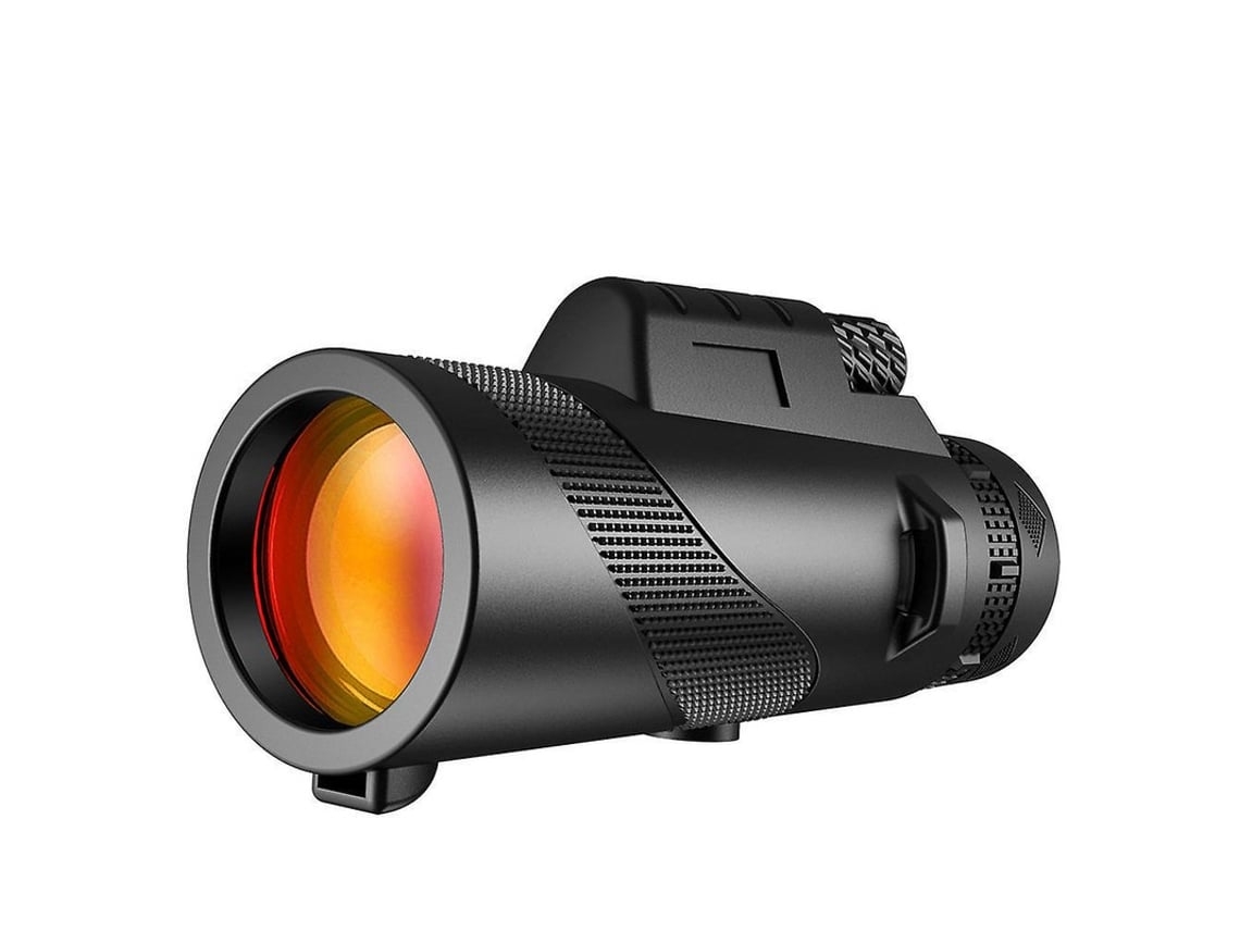 Telescopio monocular 12x50 de alta potencia para adultos, telescopio portátil con soporte para teléfono inteligente y trípode ajustable USHION