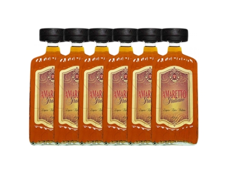 Licor PEQUEÑOS PRODUCTORES Amaretto Italiano (0.7 L - 6 unidades)