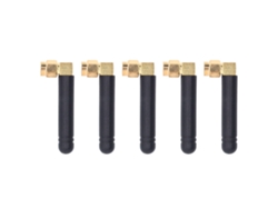 5 Antenas De Señal De Frecuencia Completa 5g Con Conector Sma Macho En Forma De Codo, En Abs Y Pegamento Jb-5g-009
