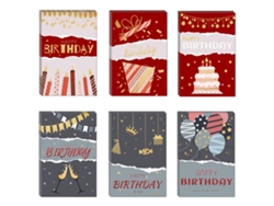 Tarjeta de Cumpleaños - Tarjeta Plegable con Mensaje de Feliz Cumpleaños NEVEANCE