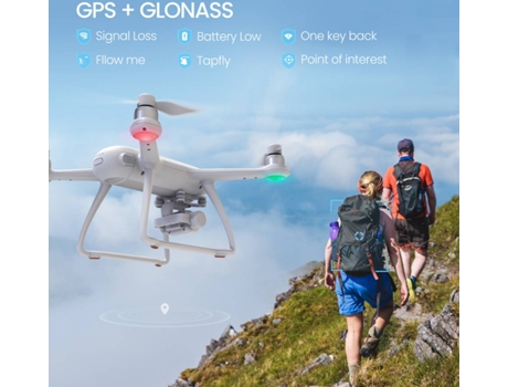 Drone POTENSIC Dreamer 1 (4K - Autonomía: Hasta 30 min - Blanco)