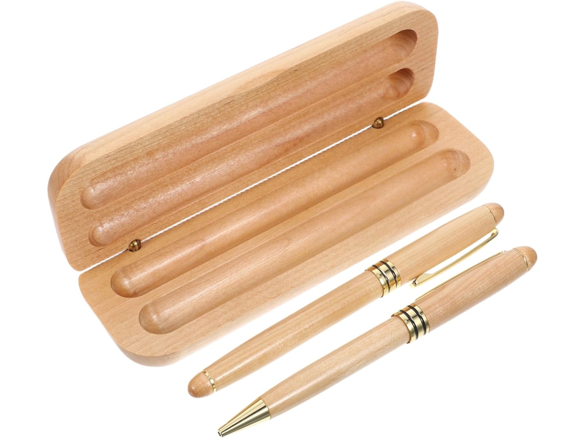 Pluma Estilográfica De Madera Para Oficina Diseño Moderno