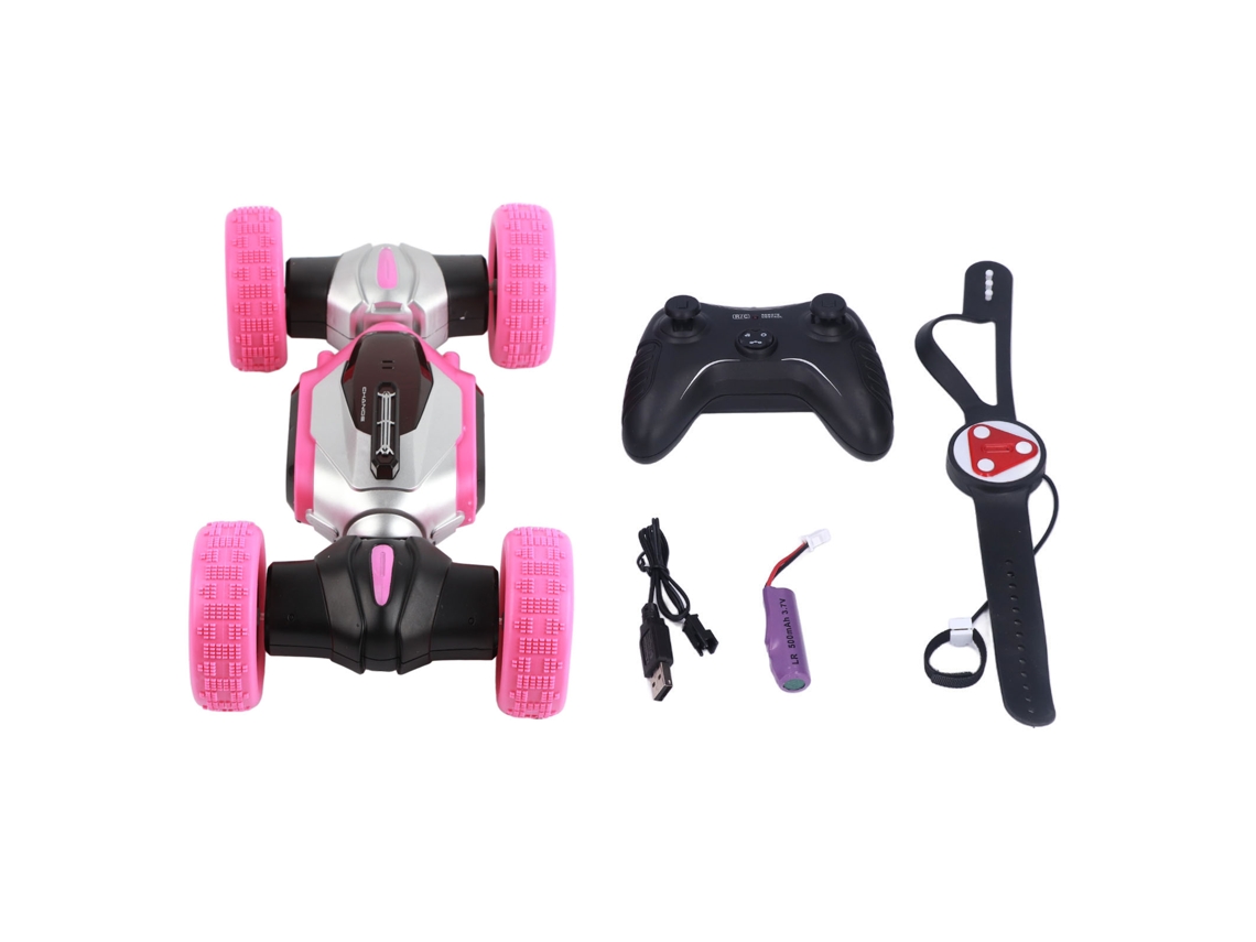 2026-coche Rc De Acrobacias Con Control Por Gestos Rotativo Doble Lado 4wd Eléctrico Para Niños De 6+ Años