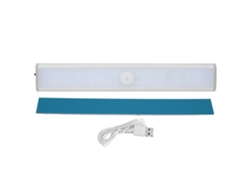 Luz Led Con Sensor De Movimiento Para Cajones De Armarios De Cocina, Recargable Por Usb, 40 Led.