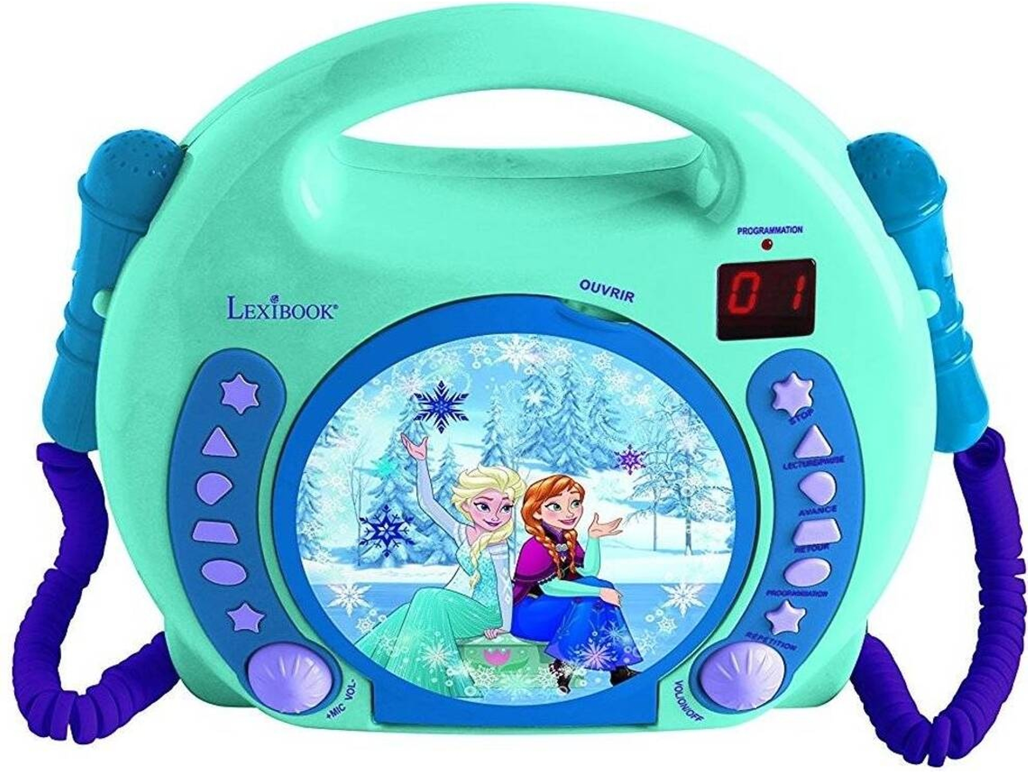 Radio LEXIBOOK Frozen RCDK100FZ (azul - digital - pilas)