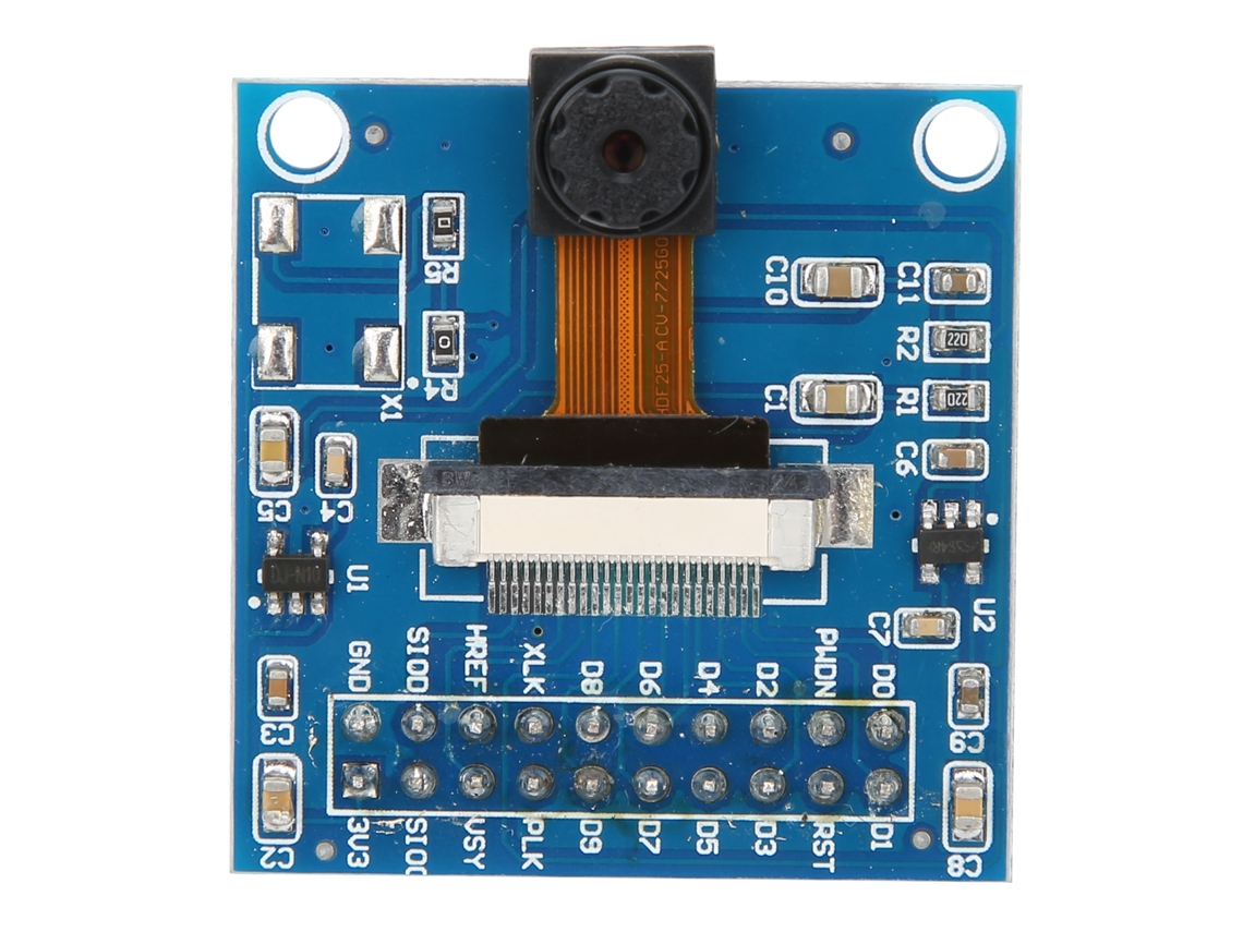 Módulo Cámara Ov7725 0.3mp Adaptador Placa De Desarrollo Stm32 Scm Para Arduino Y Raspberry Pi