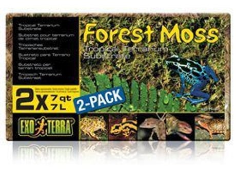 Sustrato para Terrarios para Reptiles EXO TERRA Materia Bosque Natural (14 L)