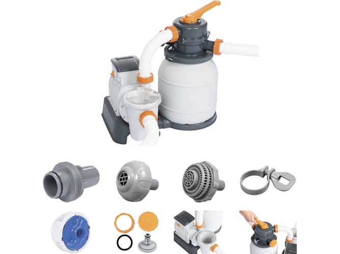 Bestway Bomba de filtro de arena Flowclear 5678 L/h