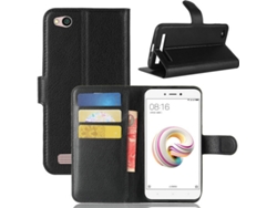 Carcasa Xiaomi Redmi 5A Multi4you Libro Cartera Negro