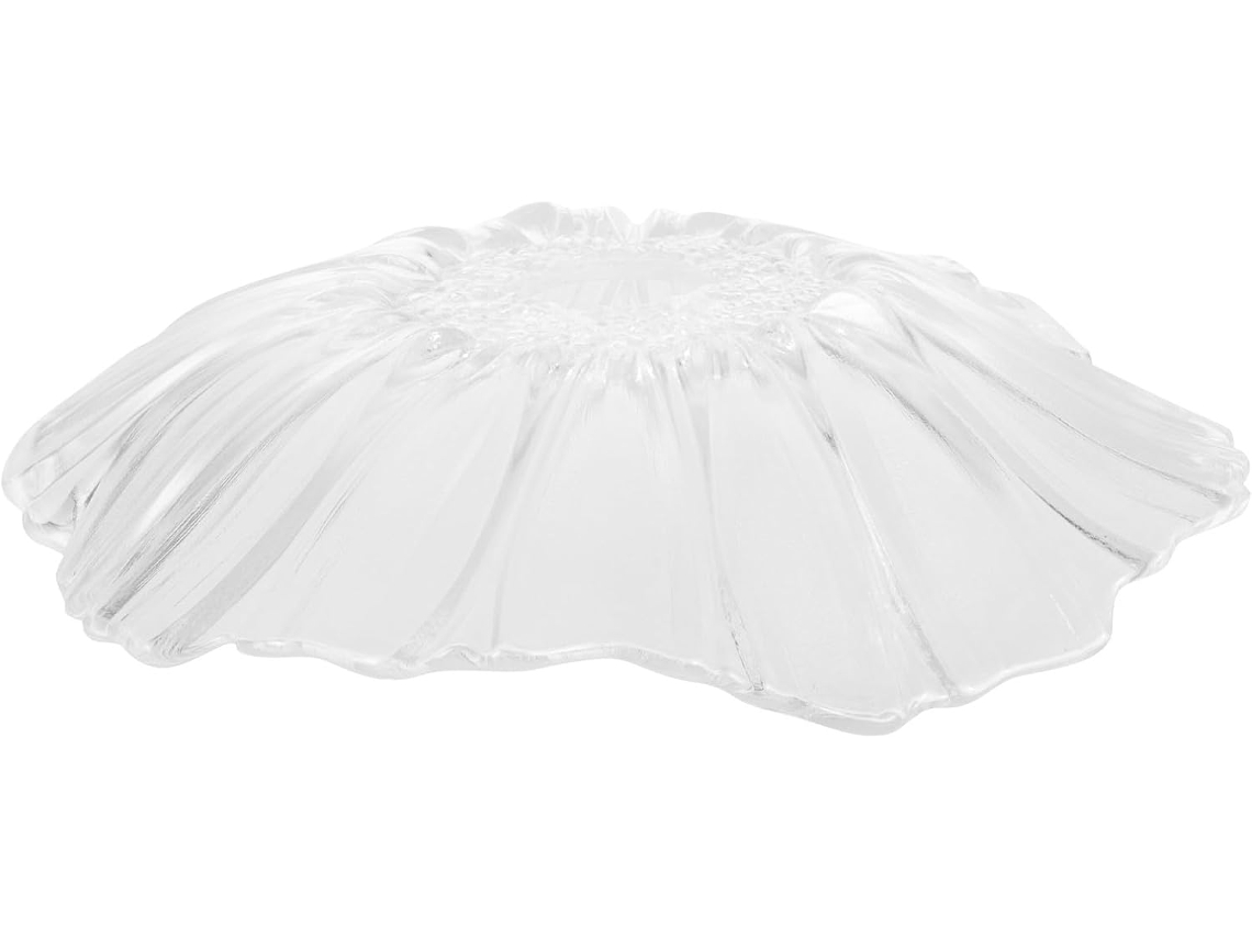 Lámpara de araña de cristal plisado para salón, luminaria colgante decorativa y elegante, grande. SFUSHOS