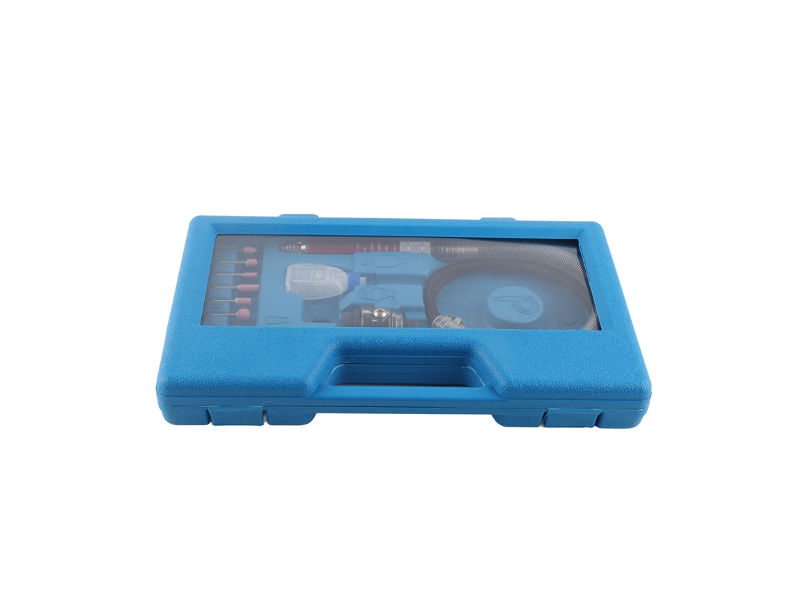 Kit De Amoladora Angular Micro Aérea Multifuncional Para Recortar Y Pulir At 010k