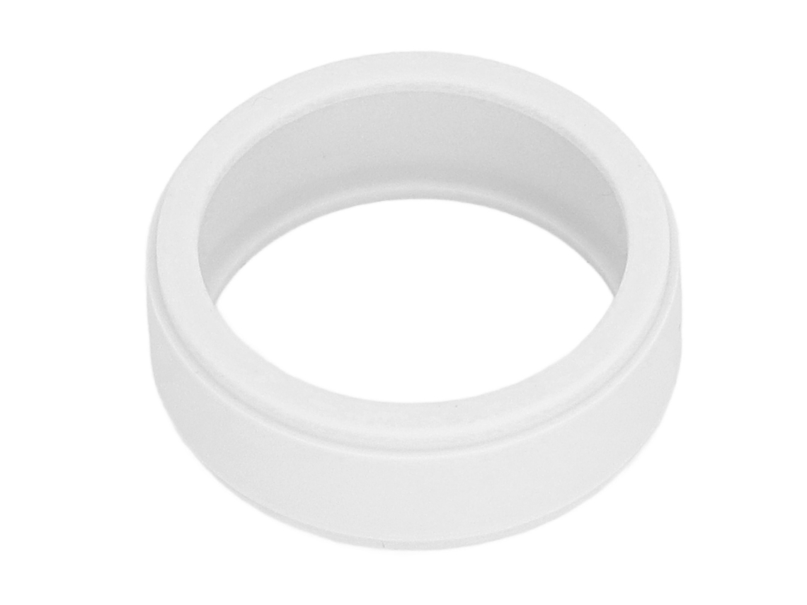 EOOCOO Protector de anillo de silicona para reloj inteligente, blanco M