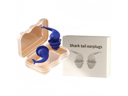 Tapones De Silicona Impermeables Anti-ruido, Para Dormir, Estudio Y Trabajo - V-reel - Qt12 - Azul
