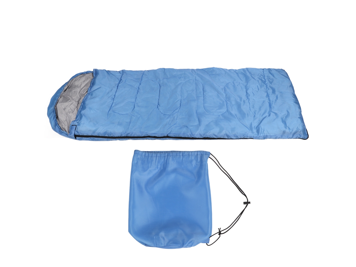 Saco De Dormir Para Adultos Con Capucha, De Algodón Y Poliéster Hueco, Cálido Y Cómodo Para Acampar.
