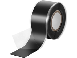 Cinta De Silicona Autoadhesiva De 2x3 M, Aislante Y Selladora, De 25 Mm De Ancho, Negra, Resistente Al Agua Y Al Aire.