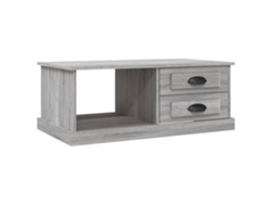 Maison Exclusive - Mesa De Centro Madera Contrachapada Gris Sonoma 90x50x35 Cm