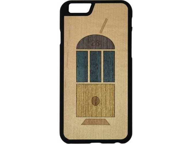 Funda iPhone 6, 6s, 7, 8 G-CODE Portugal Eléctrico Marrón