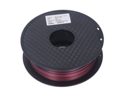 Filamento Pla Para Impresión 3d De 1,75 Mm, Negro Y Rojo, Consumible Ecológico.