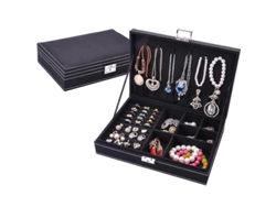 2026-caja De Almacenamiento De Joyería De Terciopelo Con Gran Capacidad Para Anillos Collares Pendientes Y Pulseras