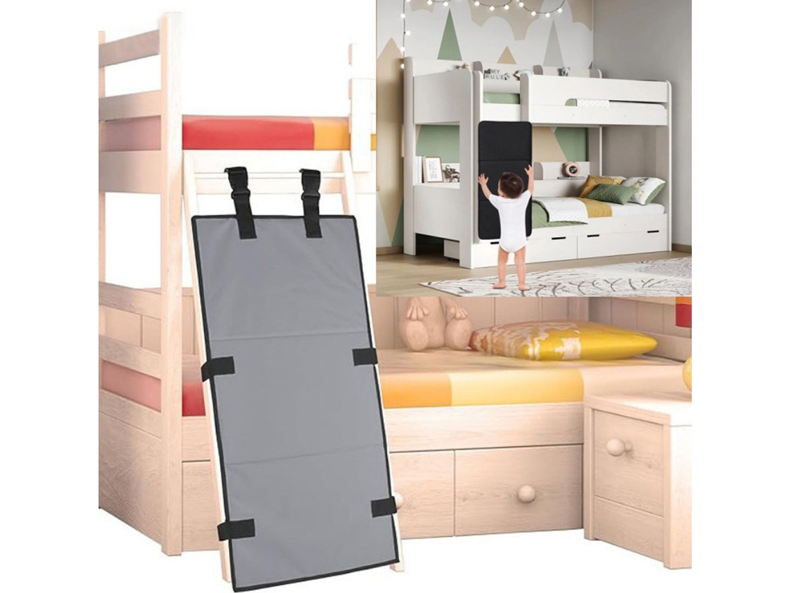 Cerradura Para Escalera De Litera Infantil (gris/negro)