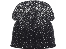 Gorro De Hombre, Invierno Punto Para Mujer Con Brillantes Pedrería. | Algodón