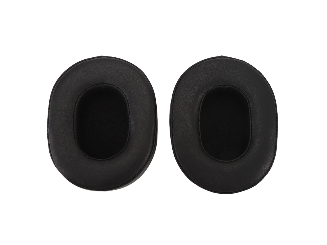 Almohadillas De Piel De Oveja Con Aislamiento De Ruido Para Auriculares Ath Msr7 M50x M40x M30x M20x Sx1 - Negras