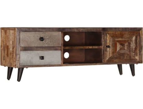 Mueble para la televisión VIDAXL Marrón Madera (118x30x40 cm)