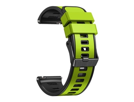 Correa de Silicona 22mm dos colores para Huawei Watch Buds/GT 3 SE/GT 3 Pro 46mm - cal/negro