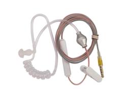 Auricular Con Tubo Acústico Discreto A Prueba De Radiación De 3,5 Mm Para Teléfono Móvil Y