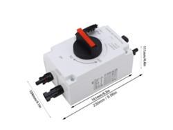 2026dz-Interruptor De Desconexión Solar Pv 32a 4p Ip66 Aislador Fotovoltaico Con Fechamento Com Penha Dc1200v