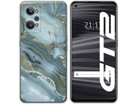 Carcasa para Realme GT 2 5G TUMUNDOSMARTPHONE Dibujos Mármol 09 Multicolor
