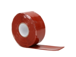 2026-cinta Impermeable De Alta Adhesión Para Reparación De Tuberías Pvc Ppr Ancho 2.5cm Rojo/blancorojo