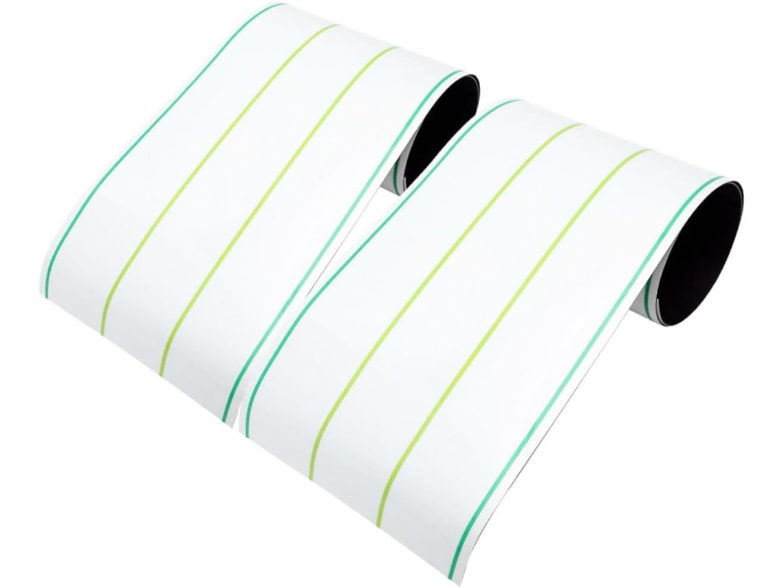 Tiras Magnéticas Educativas De 60x12 Cm Para Pizarra Blanca, Tamaño Carta.