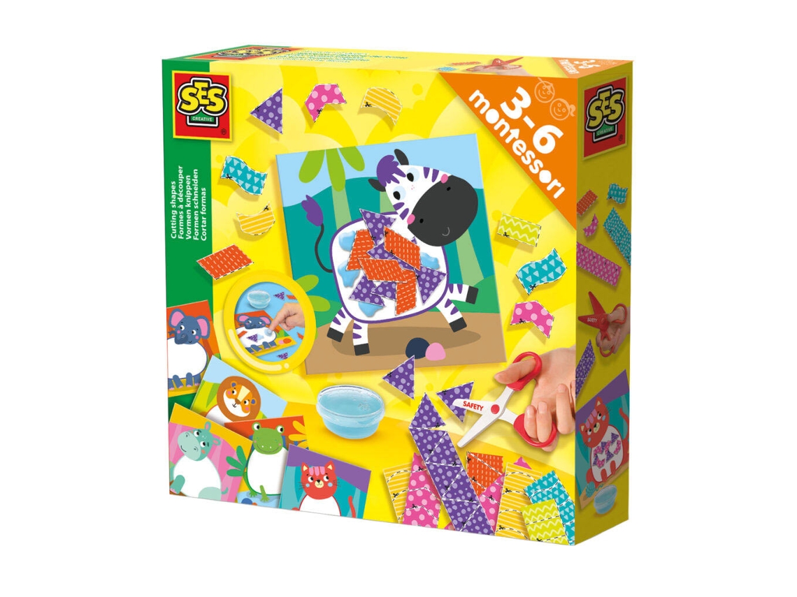 Formas Montessori para recortar Ses Hobby 14061