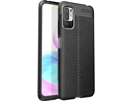 Carcasa Xiaomi Redmi Note 10 5G Rugged Leather Negro