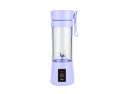 Licuadora Portátil Para Smoothies Y Batidos, Vaso Pequeño Para Jugo Eléctrico, Licuadora De Cocina Para Usb C Recargable Gusshious Lavanda